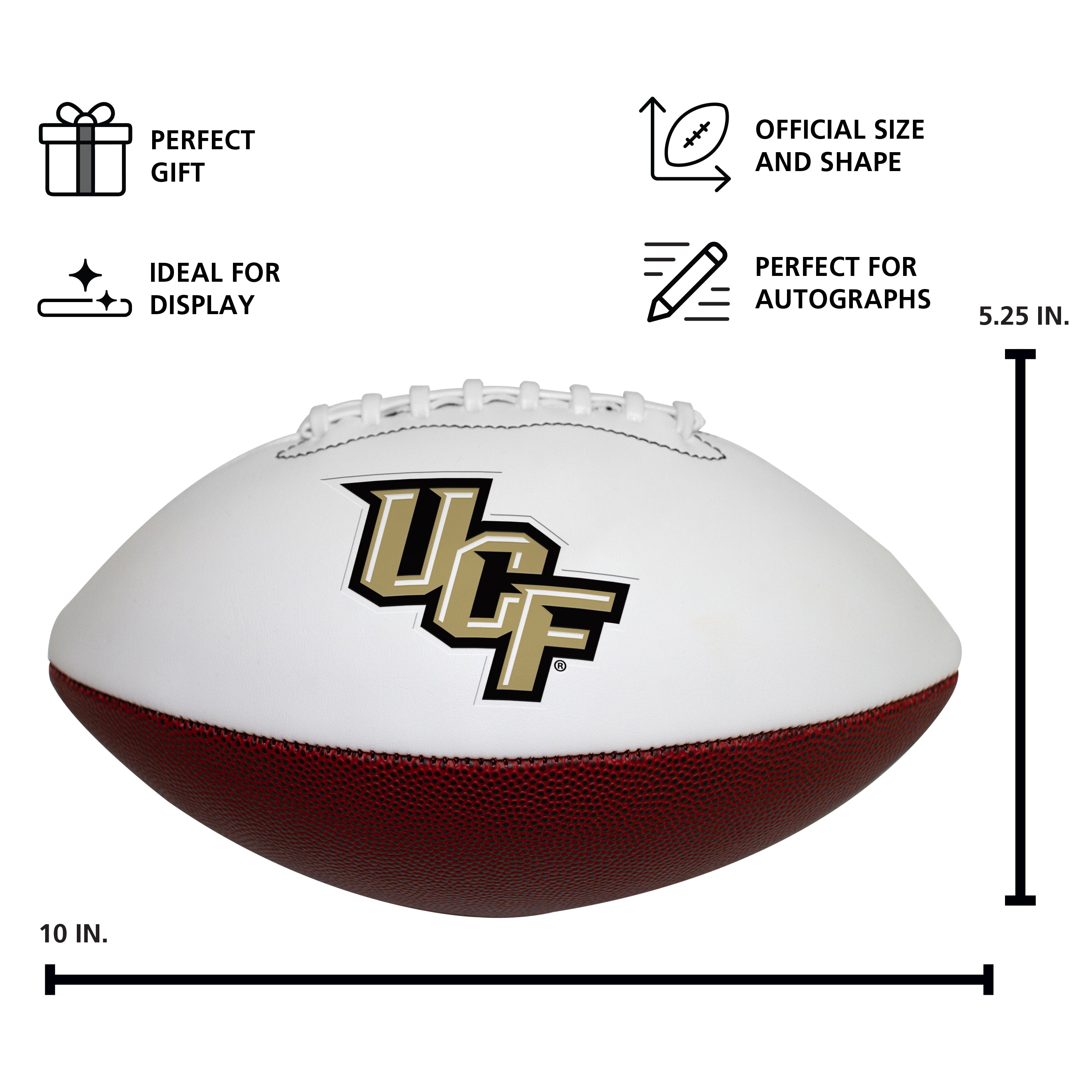 Central Florida Official-Size Autograph Football