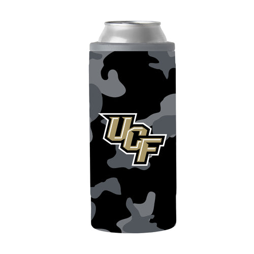 Product Image for UCF Black Camo 12oz Slim Can Coolie