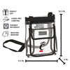 Cincinnati Gameday Clear Crossbody