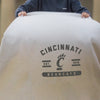 Cincinnati Sublimated Sweatshirt Blanket