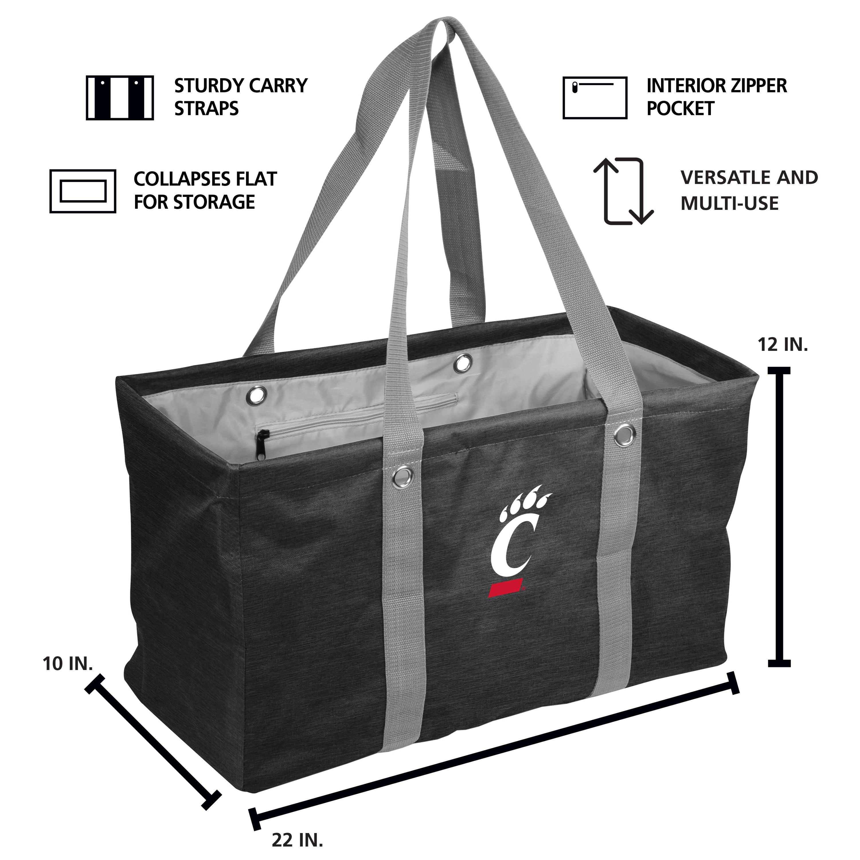 Cincinnati Crosshatch Picnic Caddy