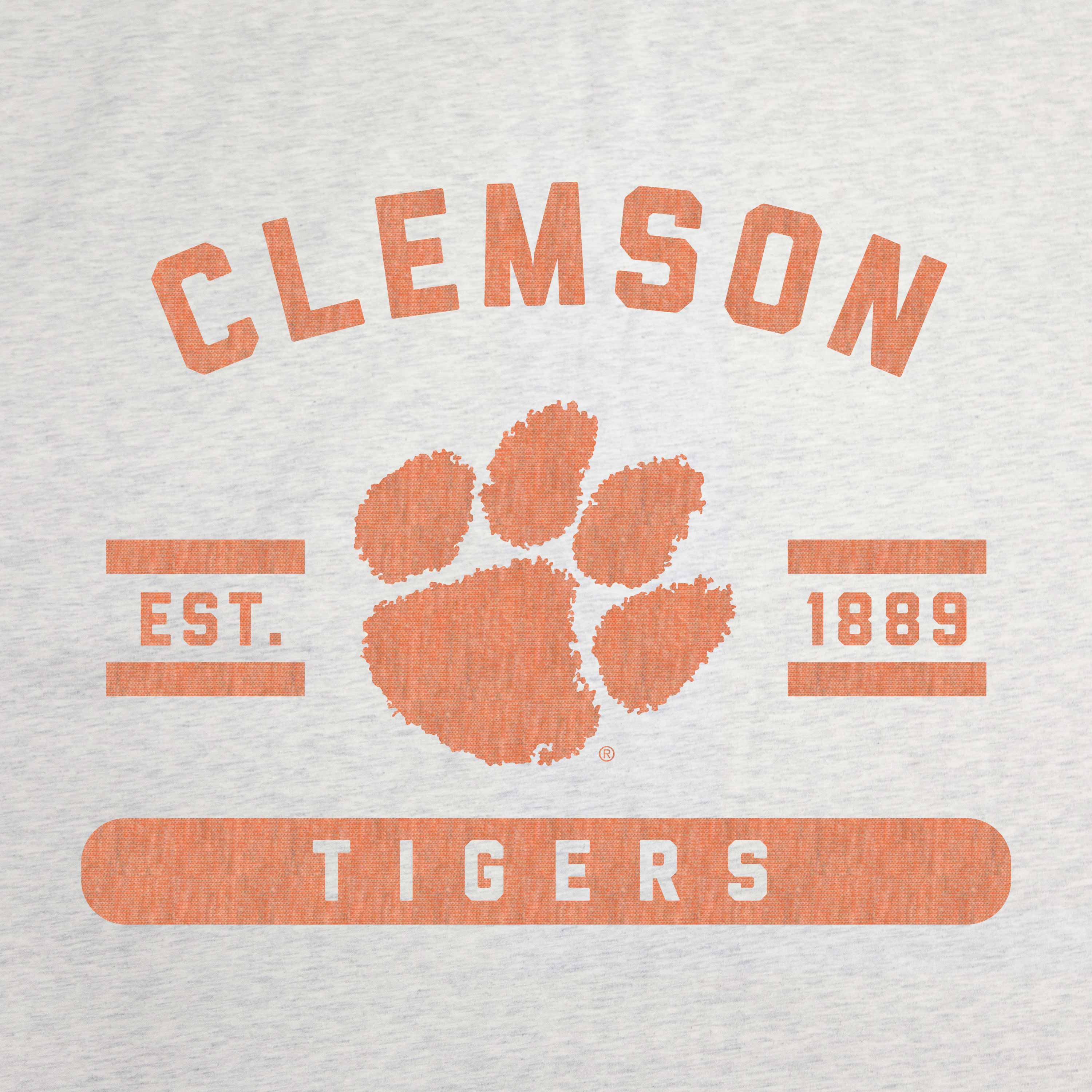 Clemson Sublimated Sweatshirt Blanket