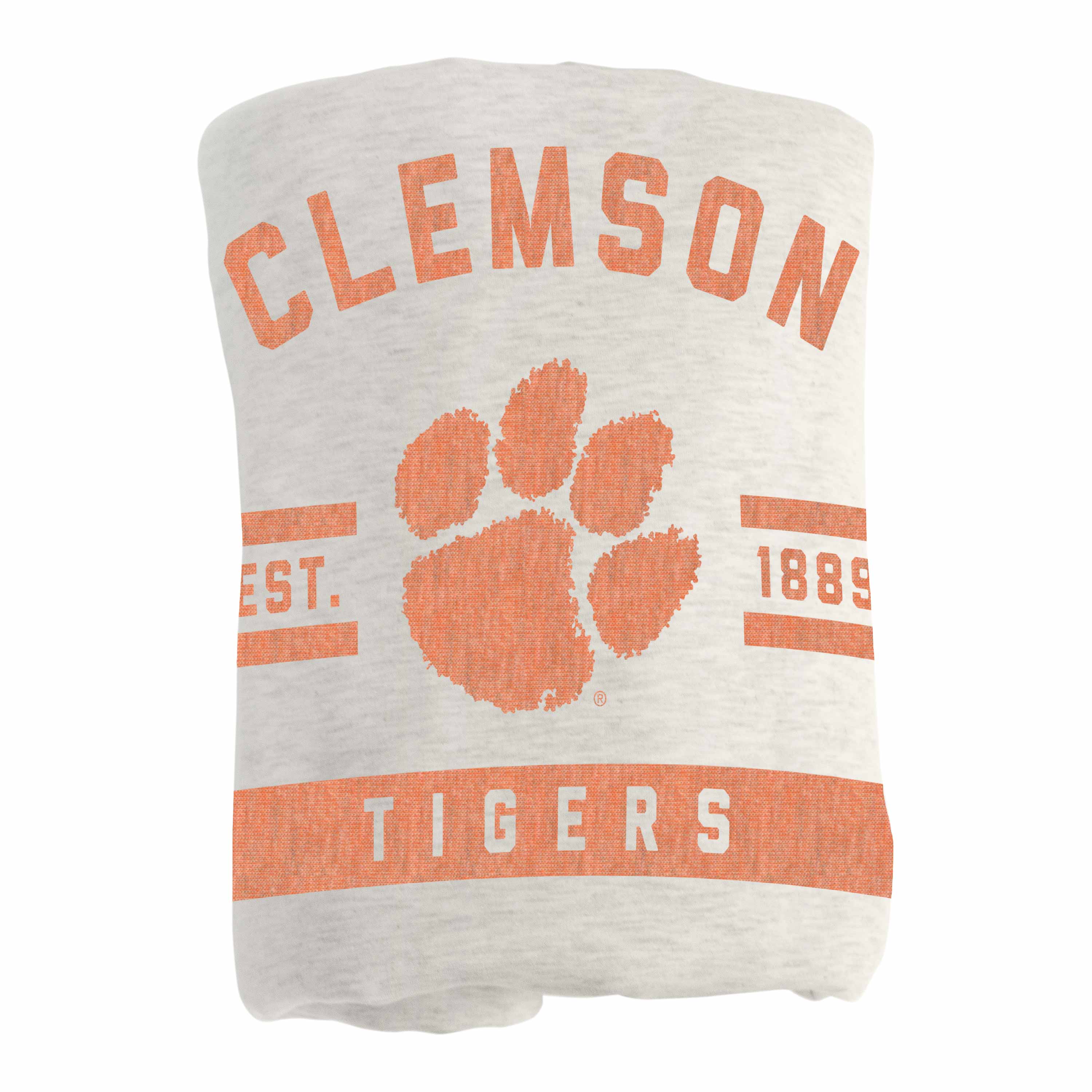 Clemson Sublimated Sweatshirt Blanket