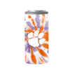 Clemson 12oz Tie Dye Slim Can Coolie