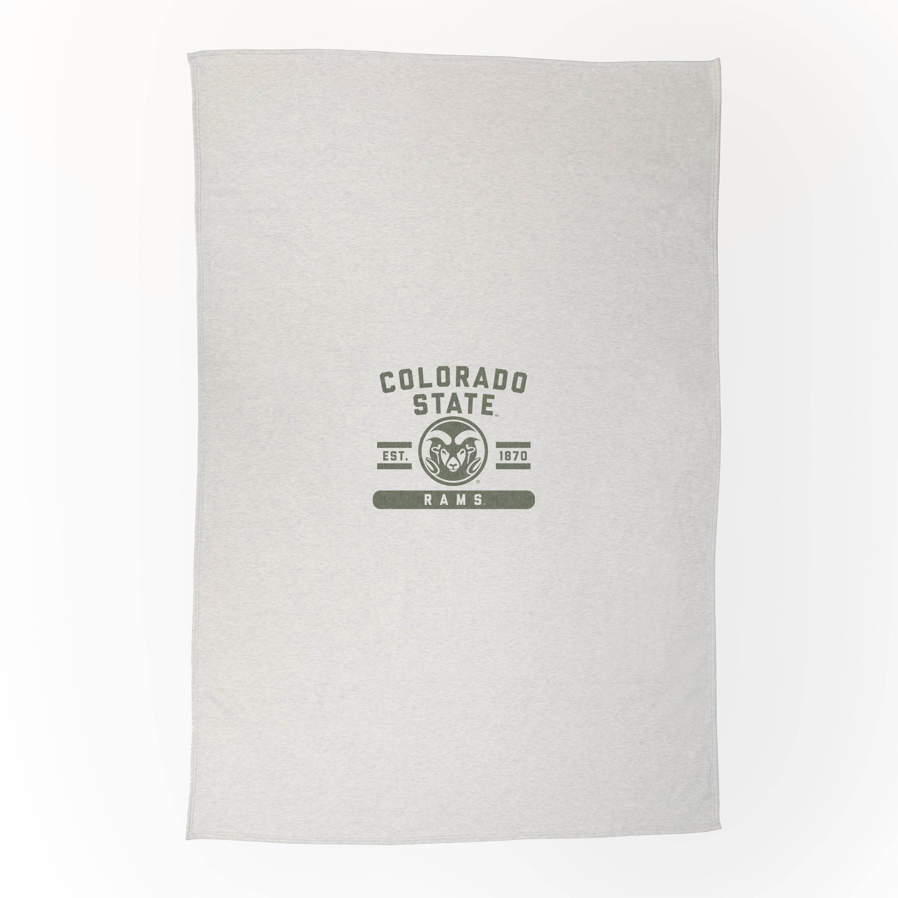 Colorado State Sublimated Sweatshirt Blanket