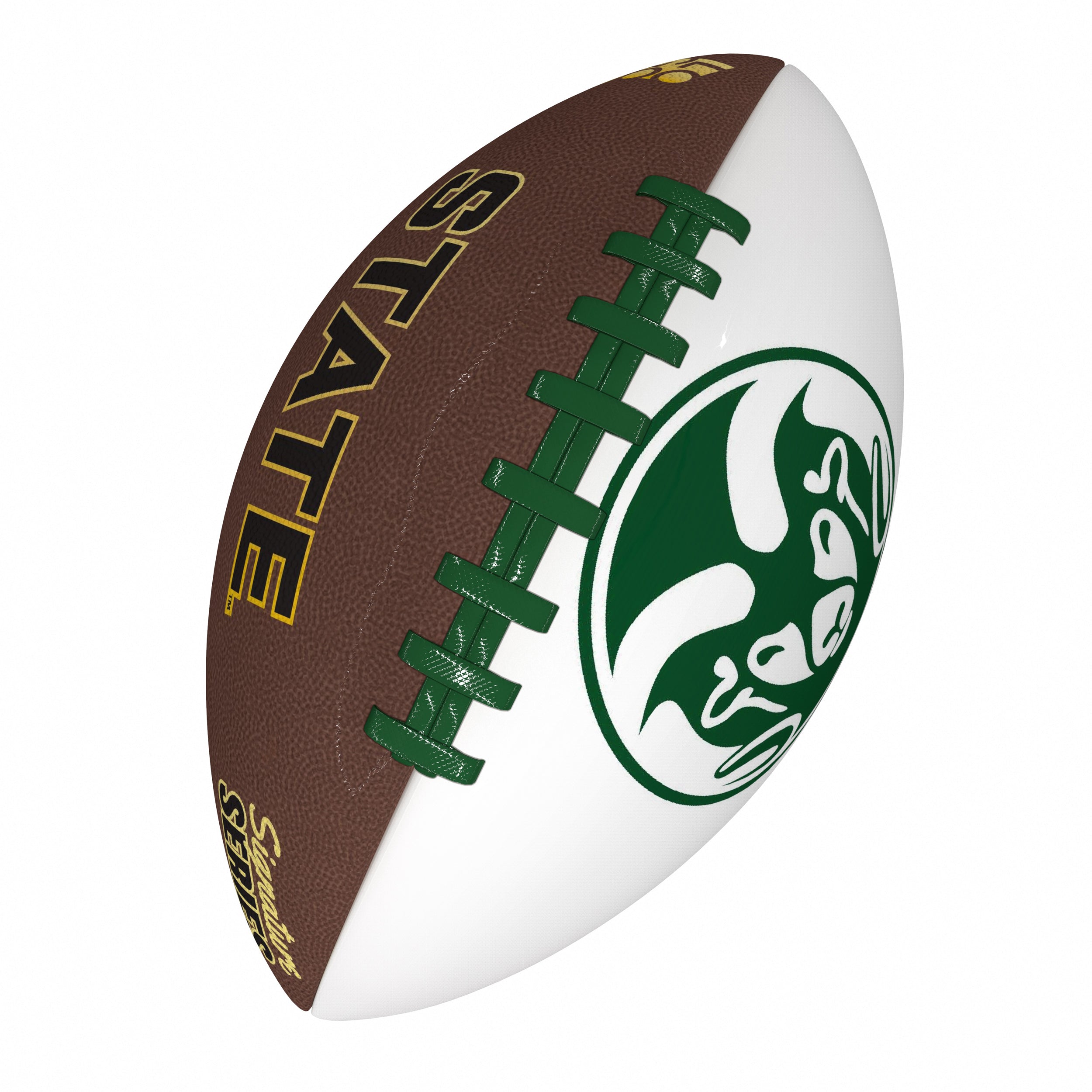 CO State Official-Size Autograph Football