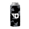 Dayton Black Camo 12oz Slim Can Coolie