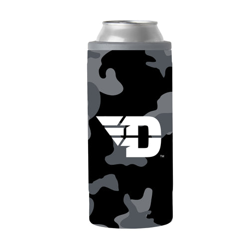 Product Image for Dayton Black Camo 12oz Slim Can Coolie