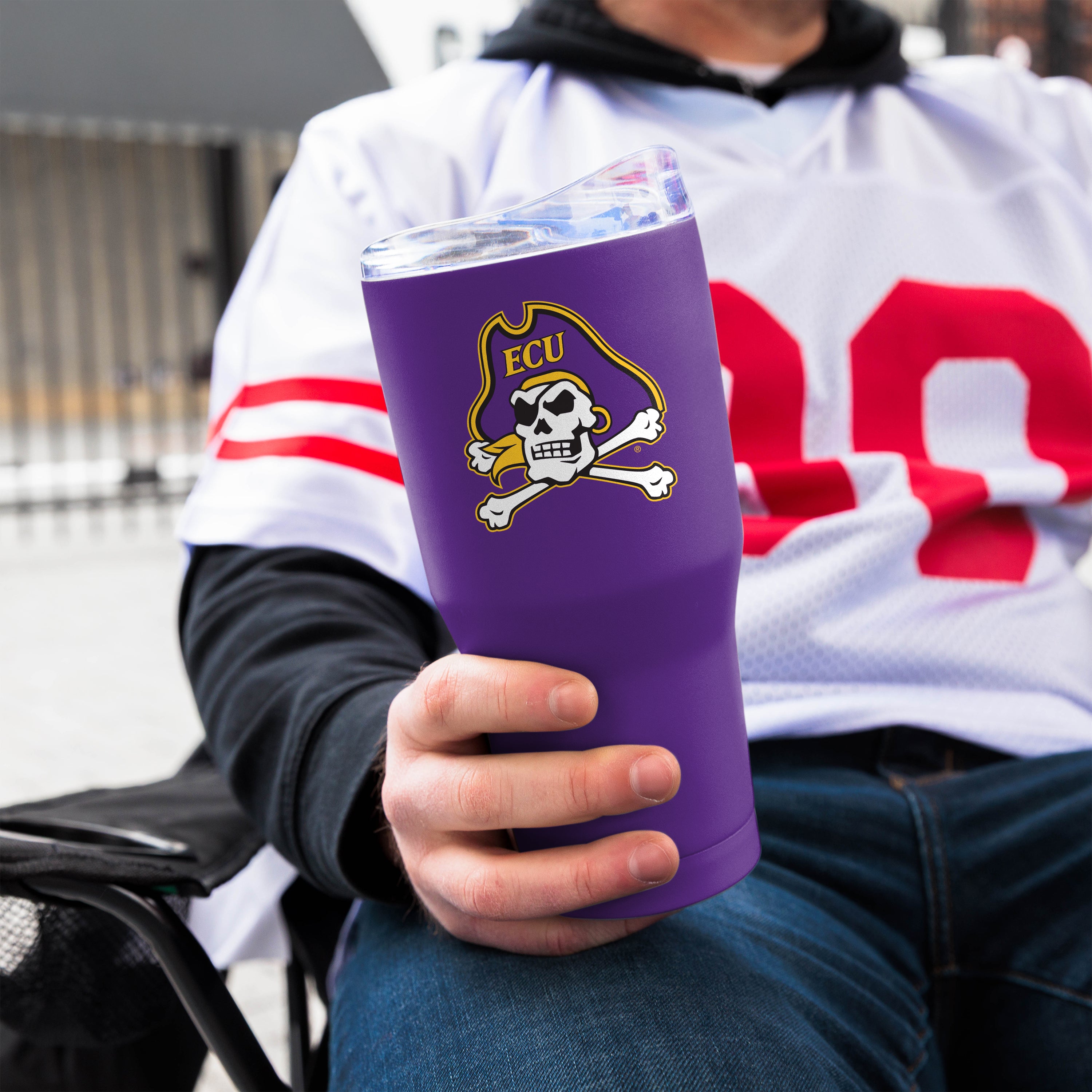 East Carolina 30 oz. Flipside Powder Coat Tumbler
