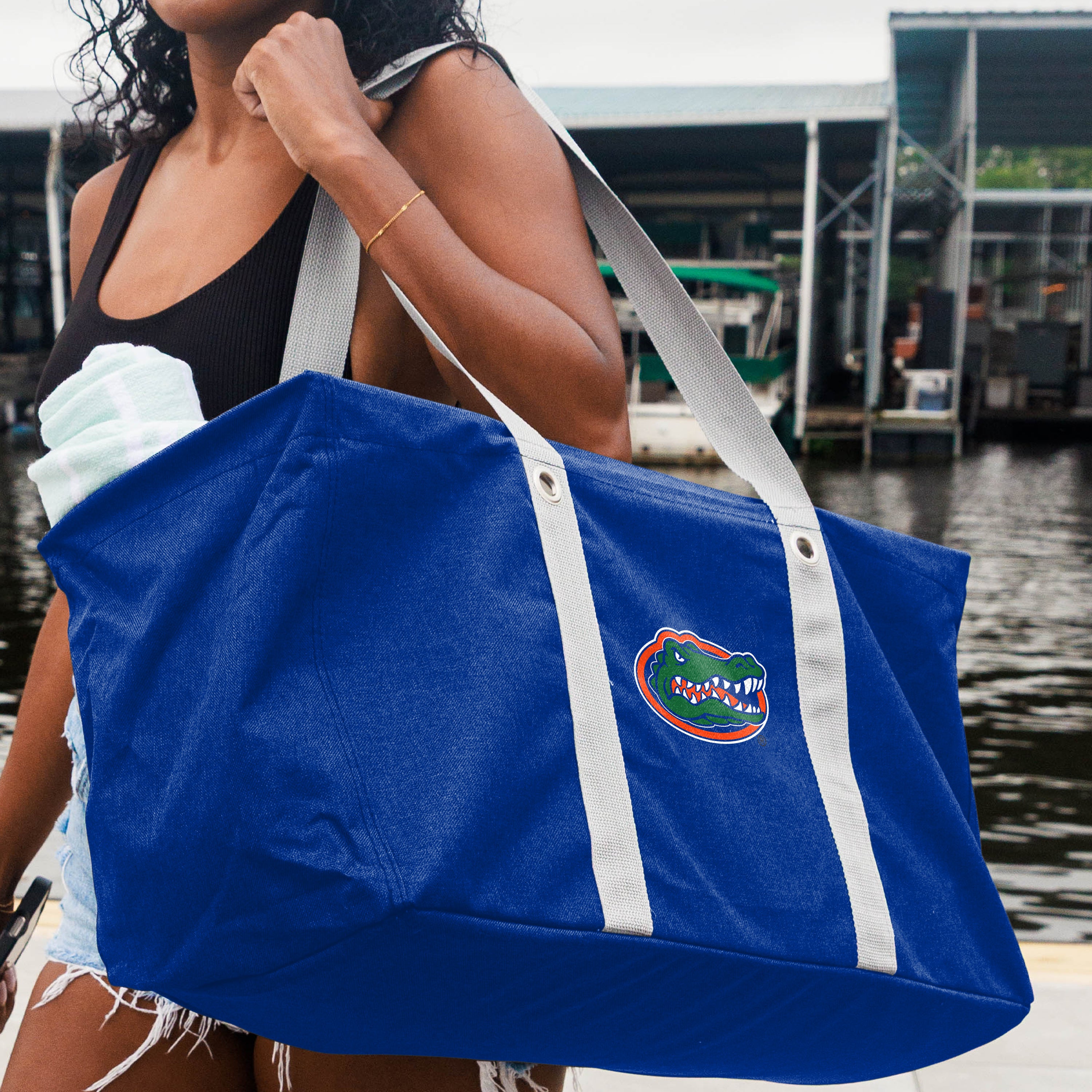 Florida Crosshatch Picnic Caddy
