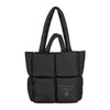 FL State Black Puff Tote