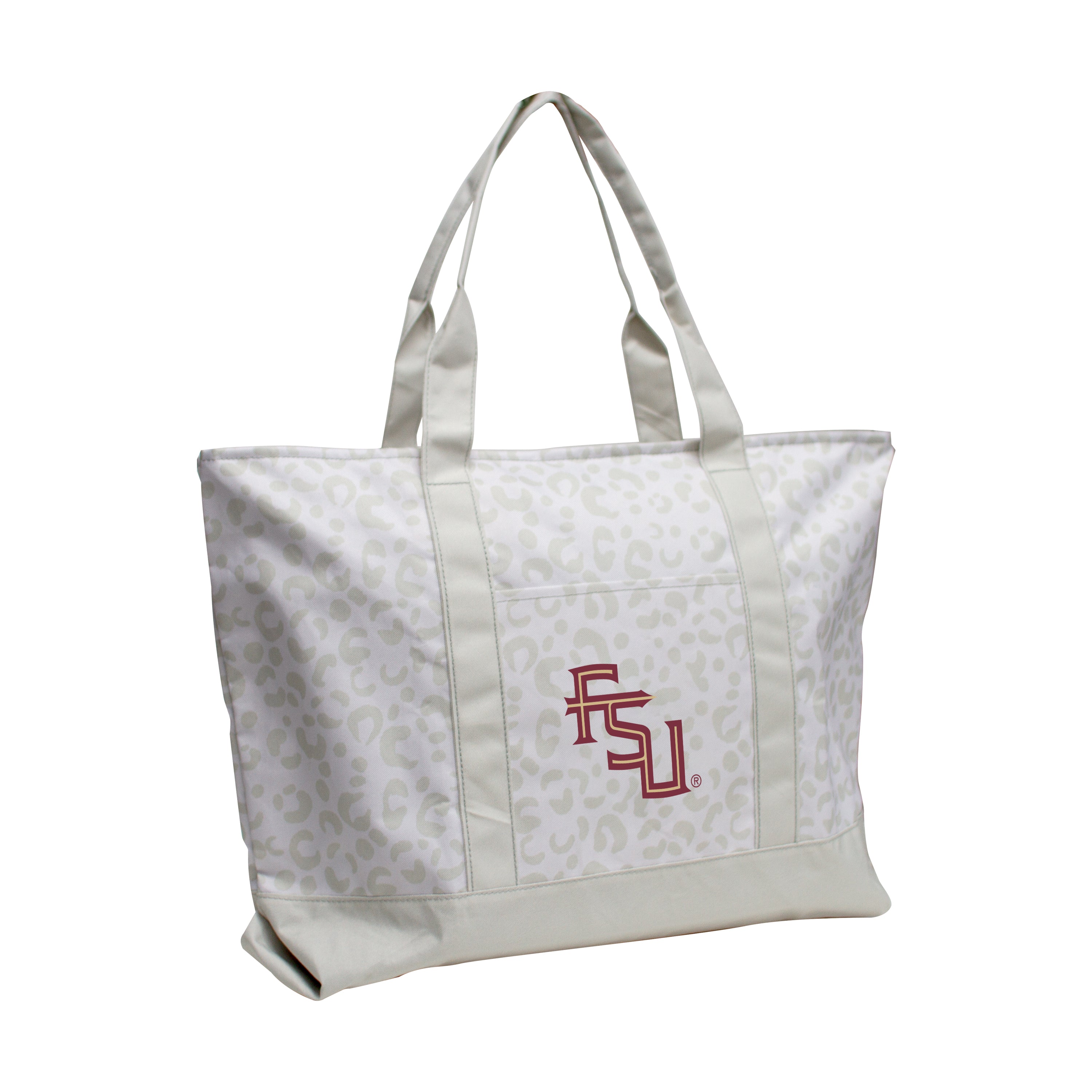 FL State Leopard Pattern Tote