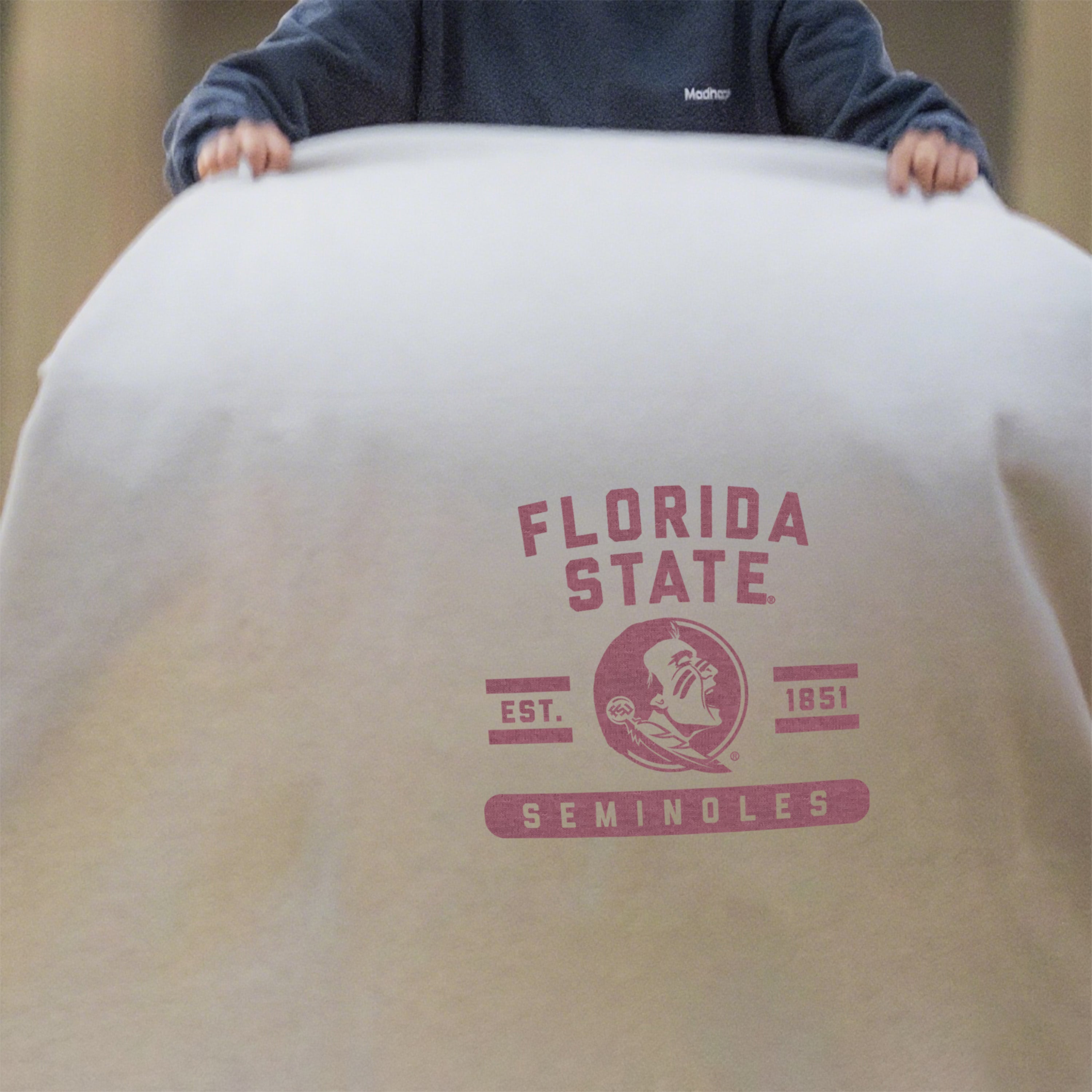 Florida State Sublimated Sweatshirt Blanket
