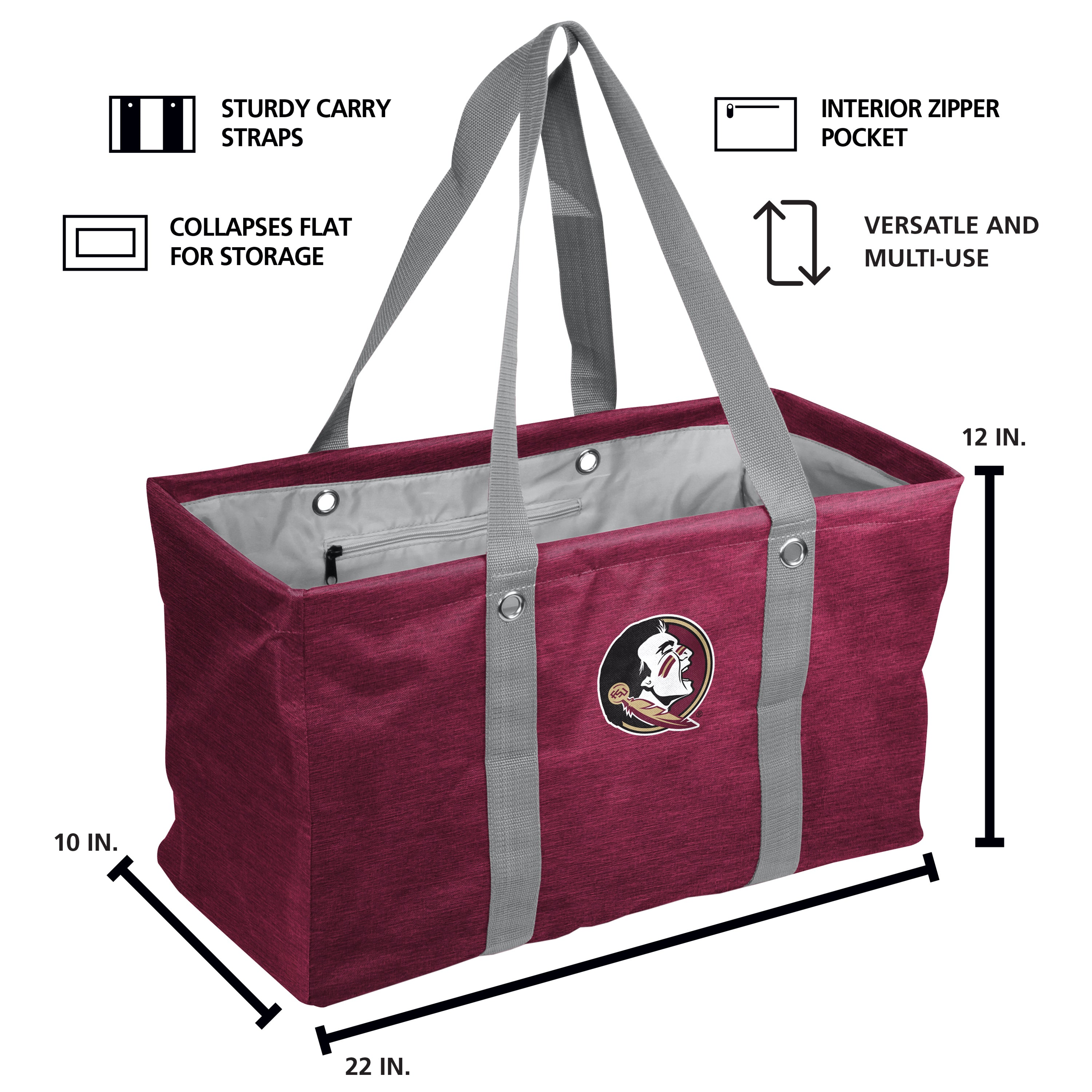 FL State Crosshatch Picnic Caddy