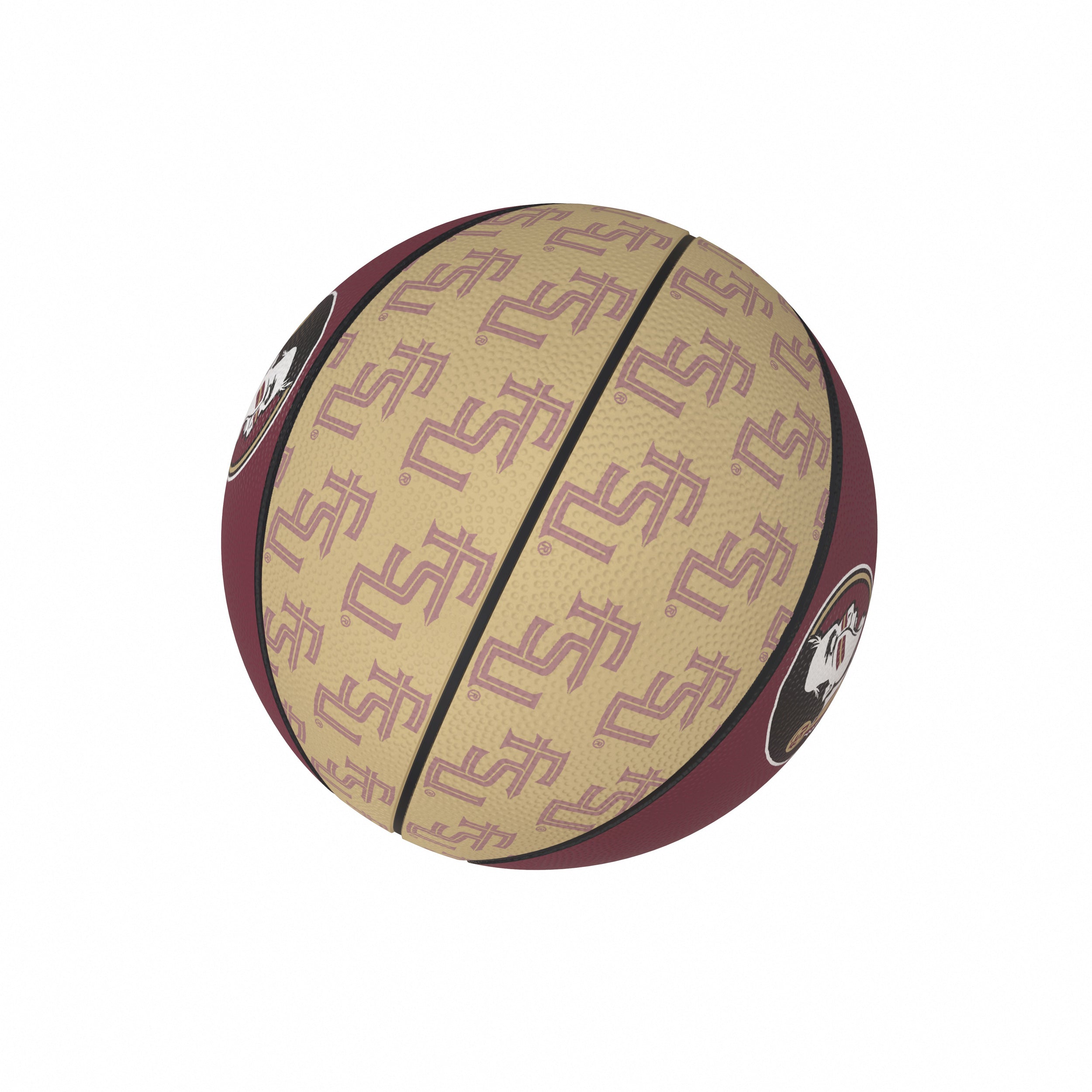 Florida State Mini-Size Rubber Basketball