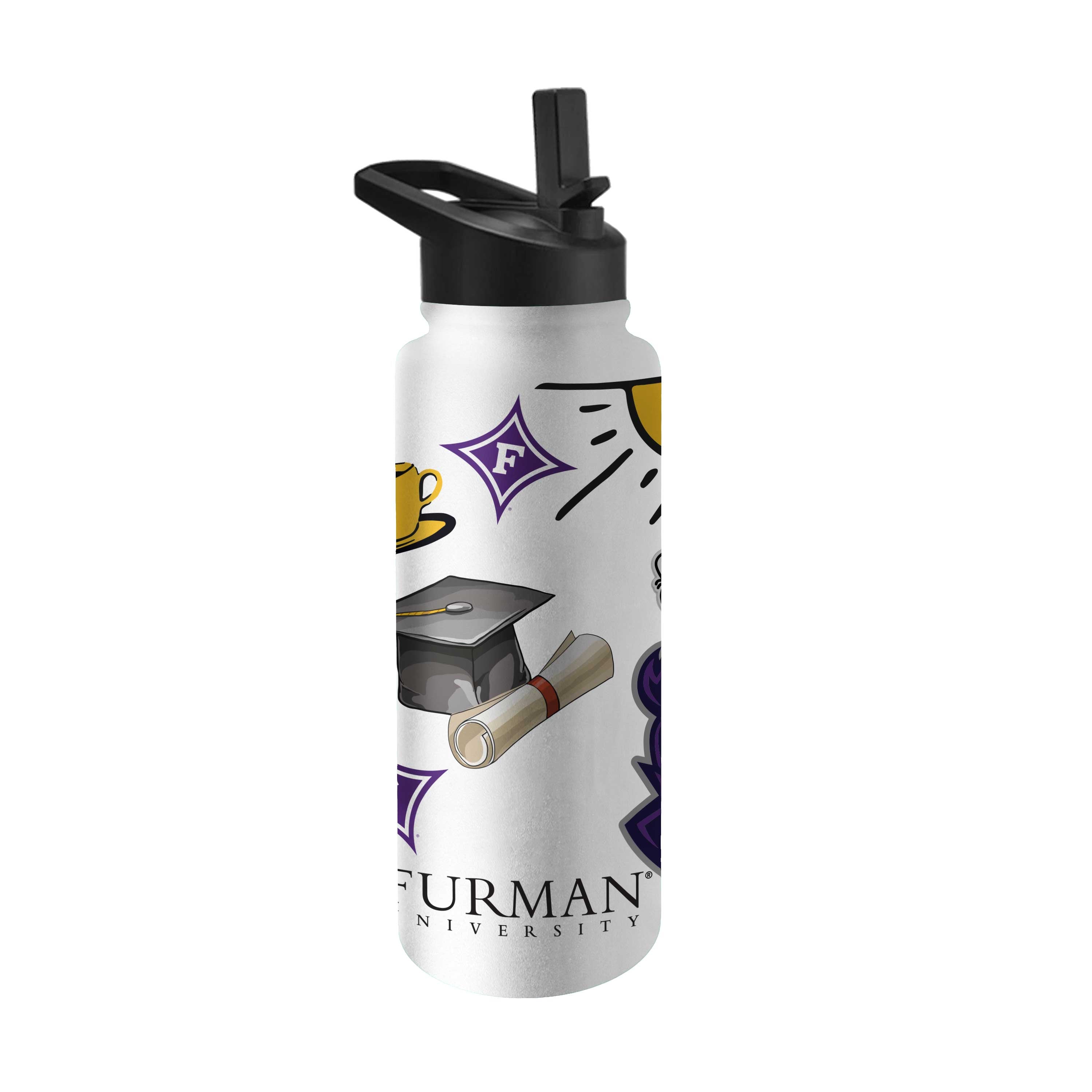 Furman 34oz Native Quencher Bottle - Logo Brands