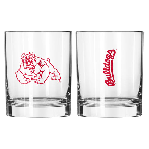 Product Image for Fresno State 14oz Gameday Rocks Glass