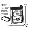 Georgia Gameday Clear Crossbody
