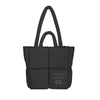 Georgia Black Puff Tote