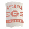 Georgia Sublimated Sweatshirt Blanket