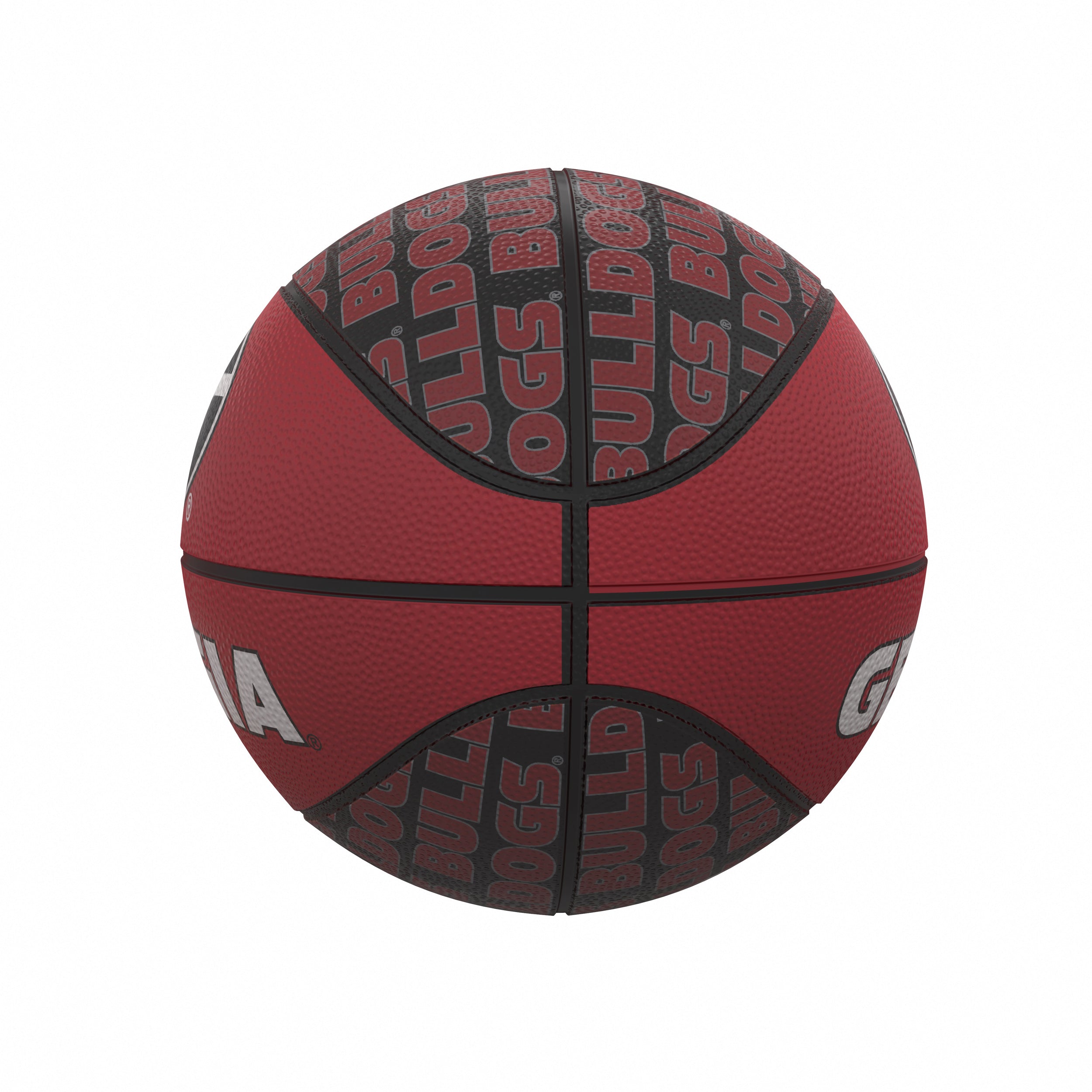 Georgia Mini-Size Rubber Basketball