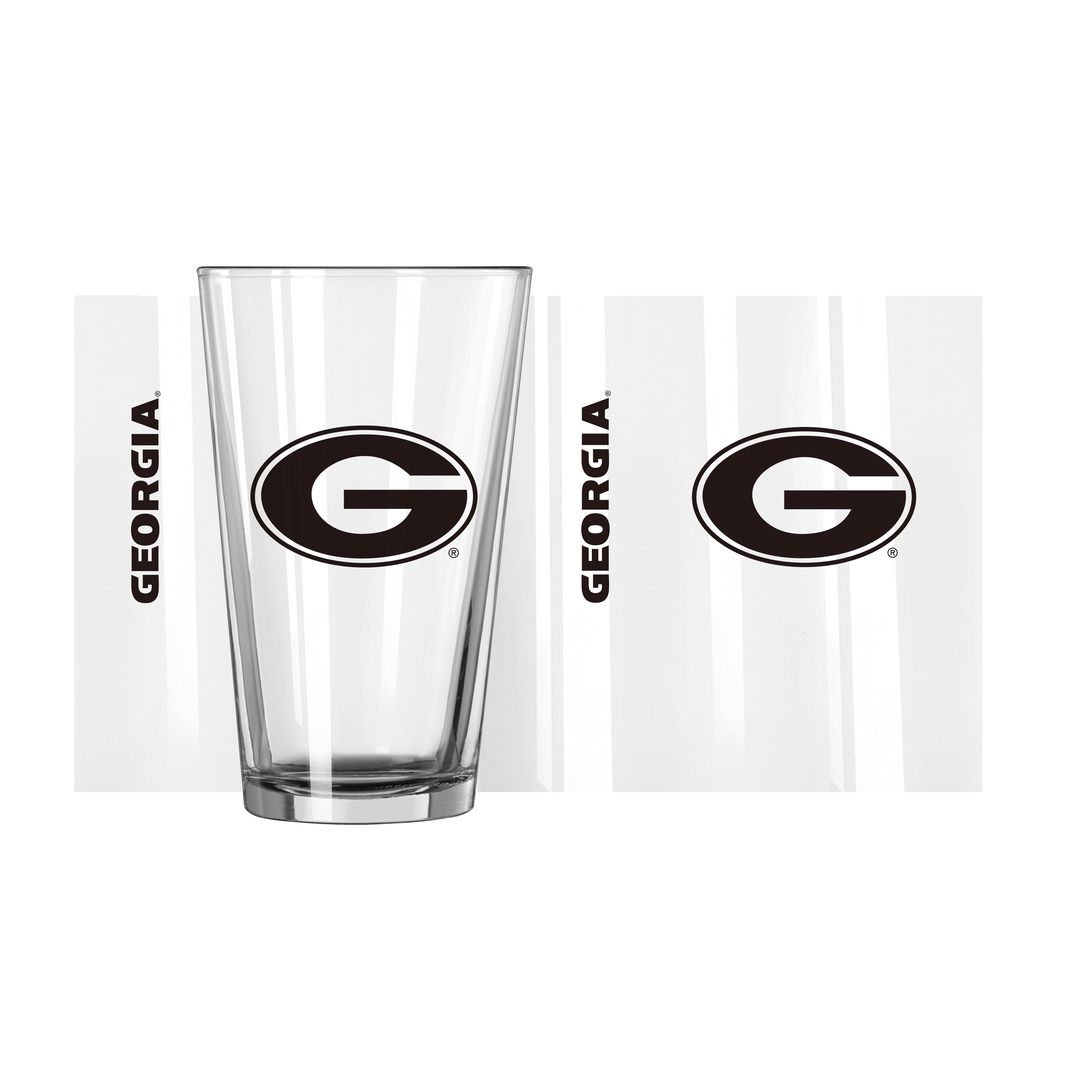 Georgia 16 oz. Gameday Pint Glass