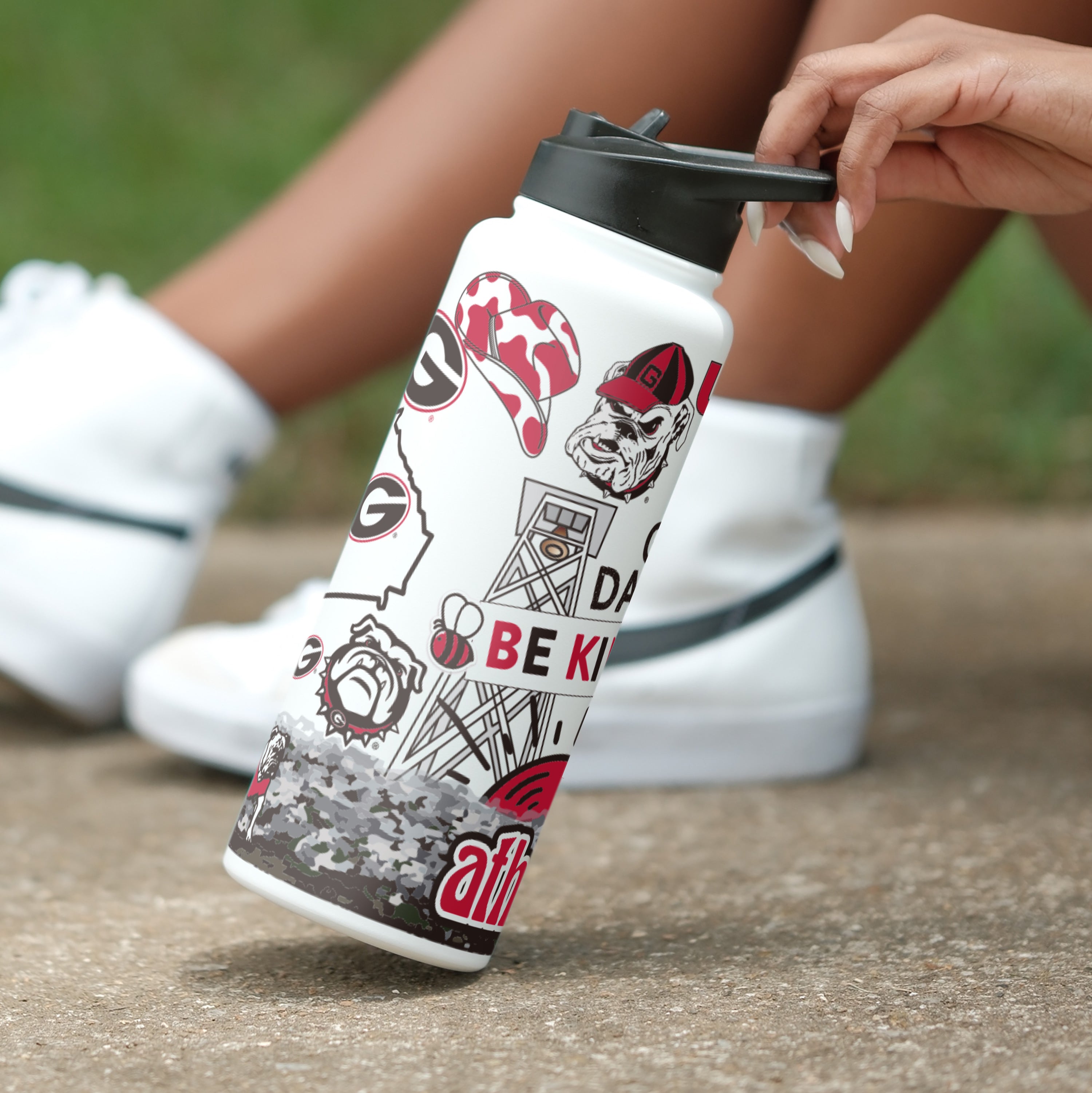 Georgia 34oz Native Quencher Bottle - Logo Brands