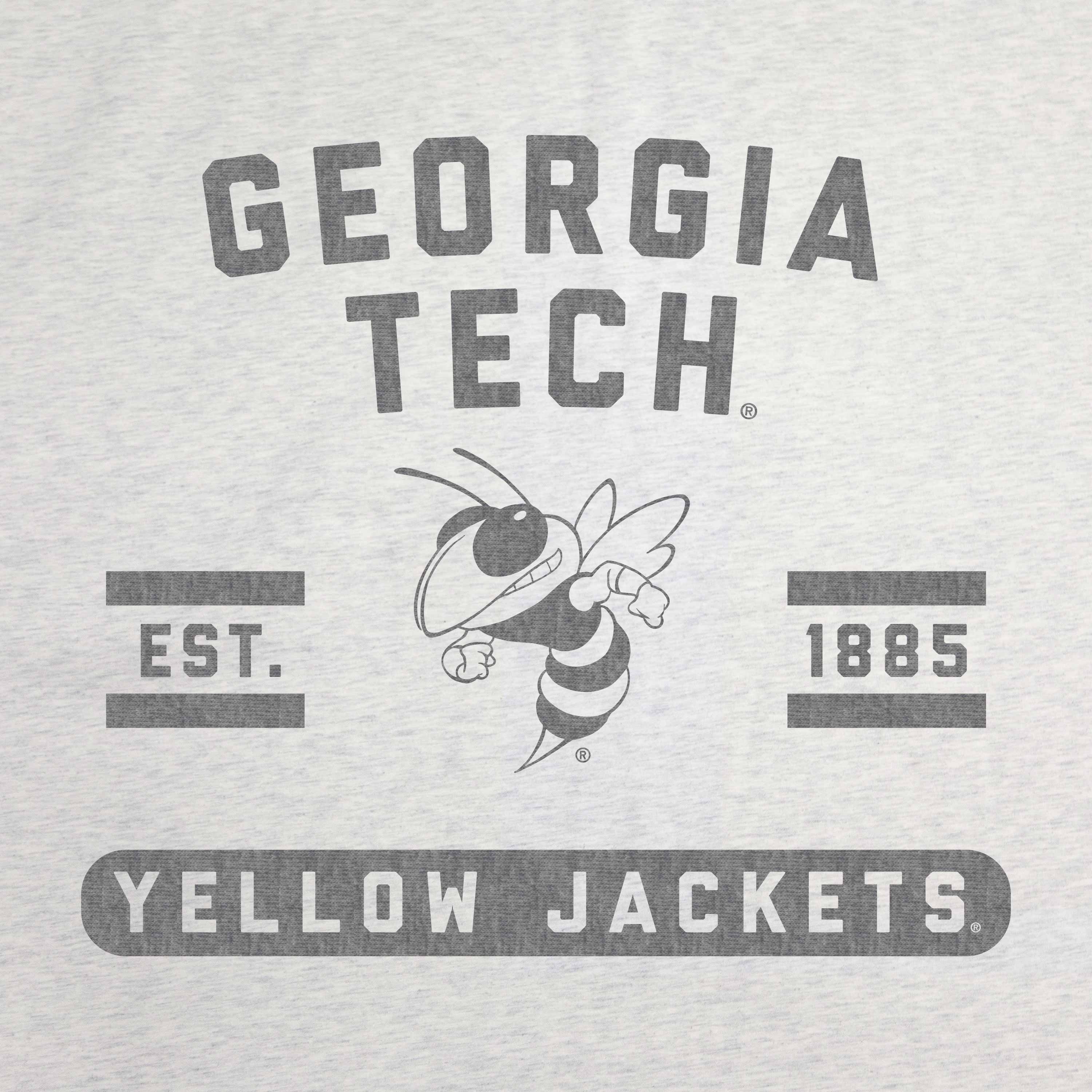 Georgia Tech Sublimated Sweatshirt Blanket