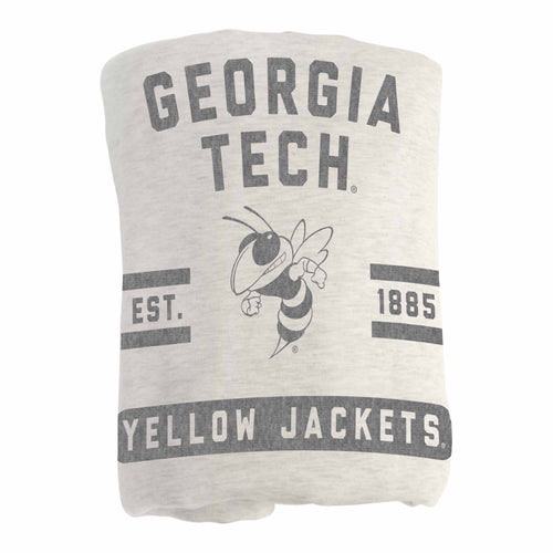 Product Image for Georgia Tech Sublimated Sweatshirt Blanket