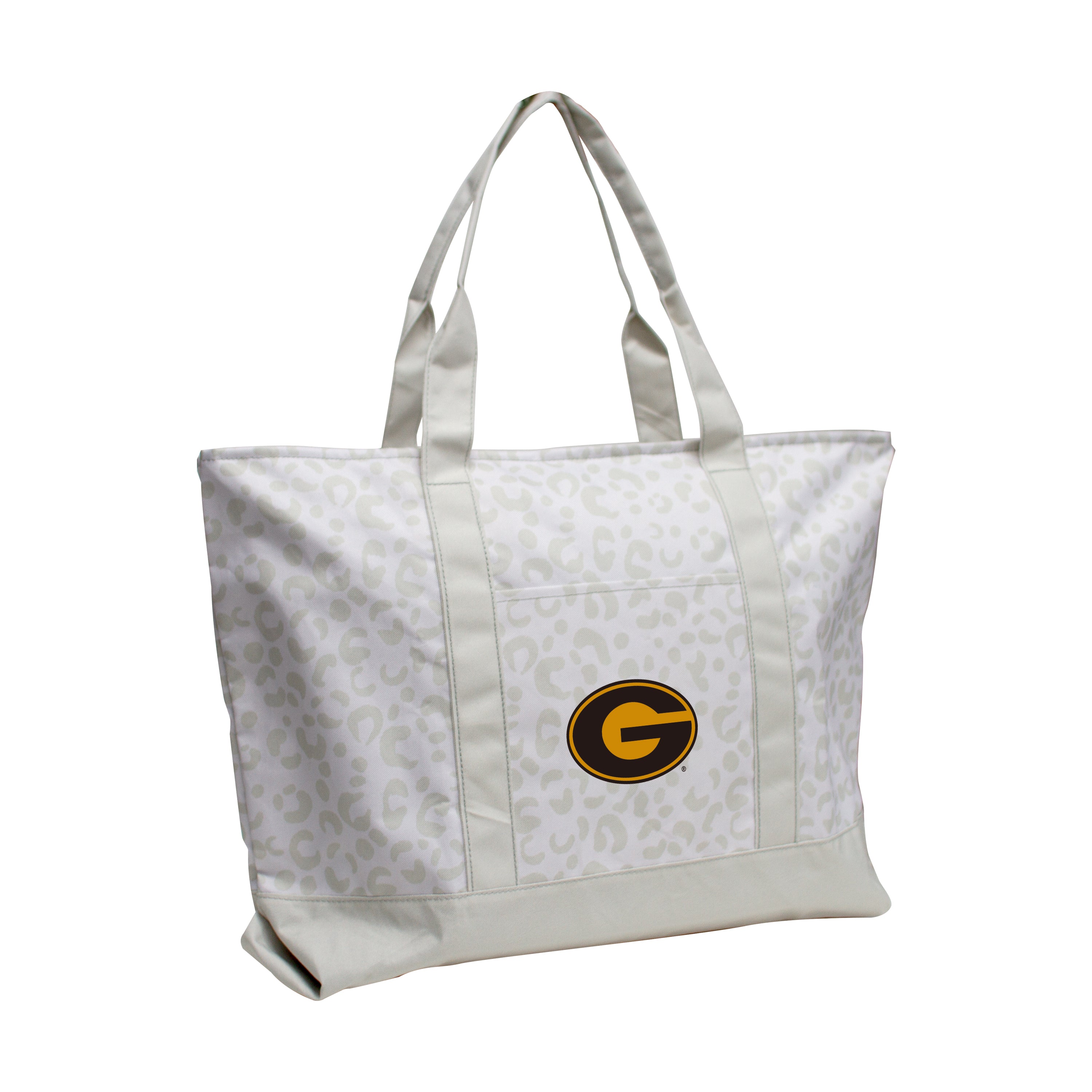 Grambling Leopard Pattern Tote