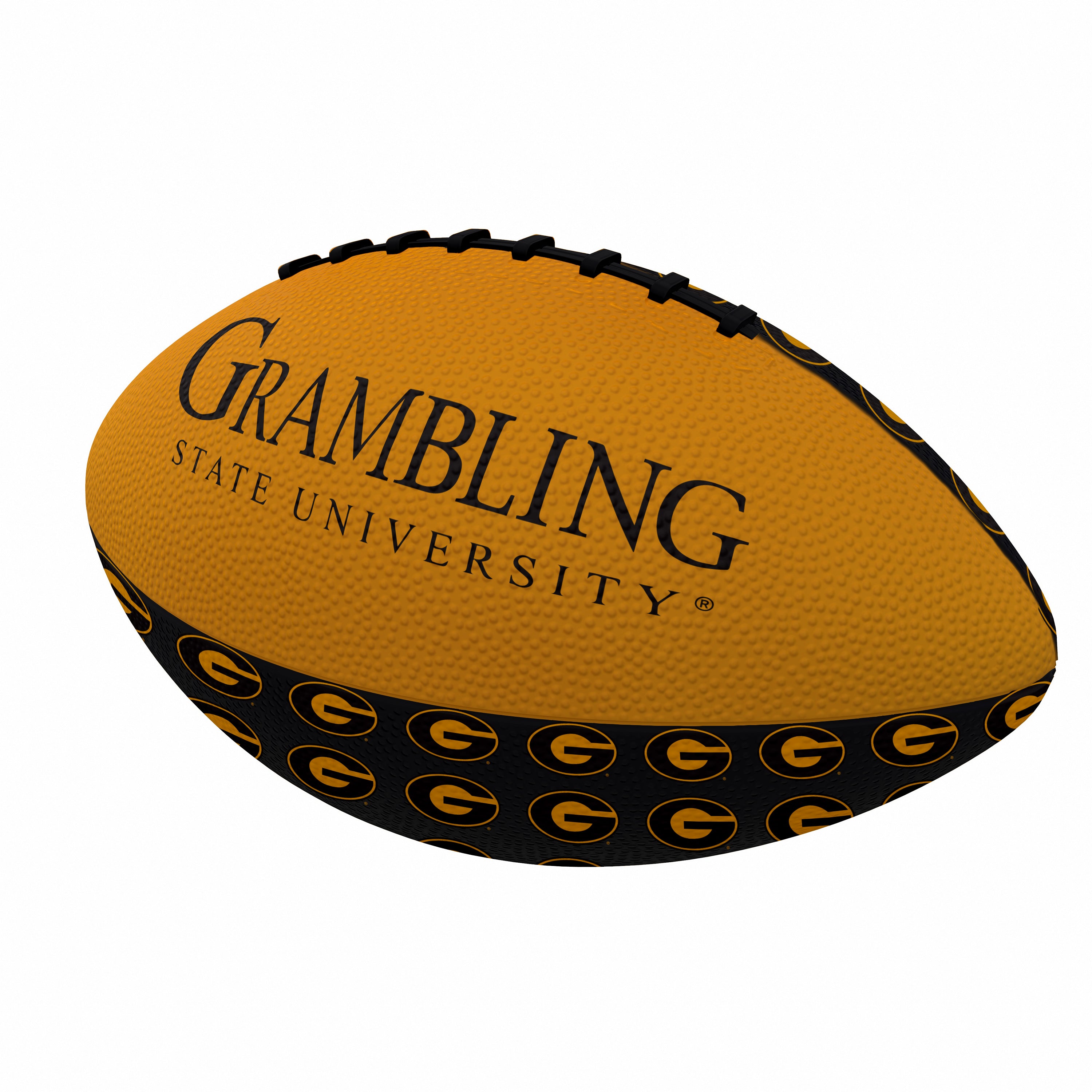 Grambling Mini Size Rubber Football