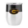 Grambling State Colorblock 16oz Stainless Curved Beverage