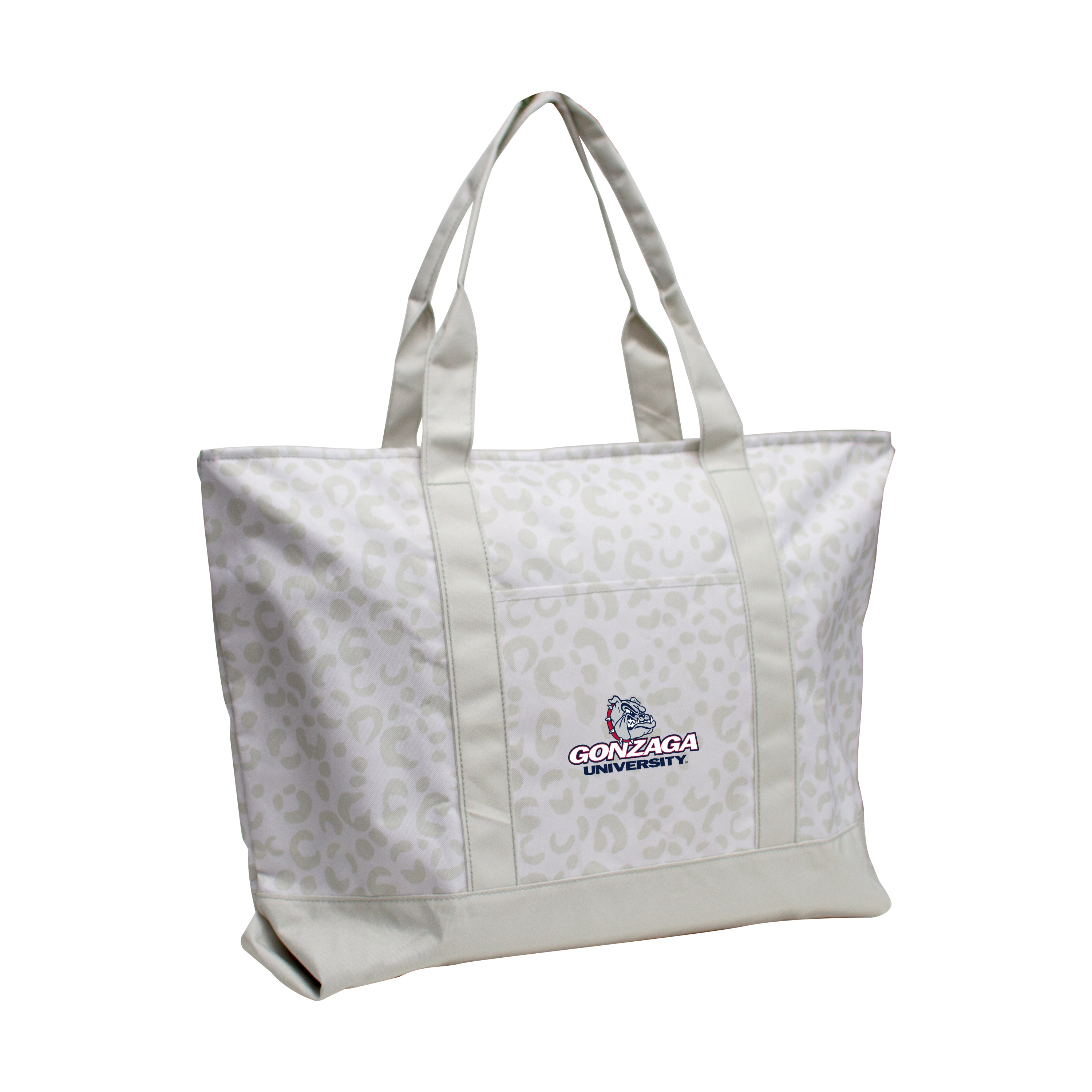 Gonzaga Leopard Pattern Tote