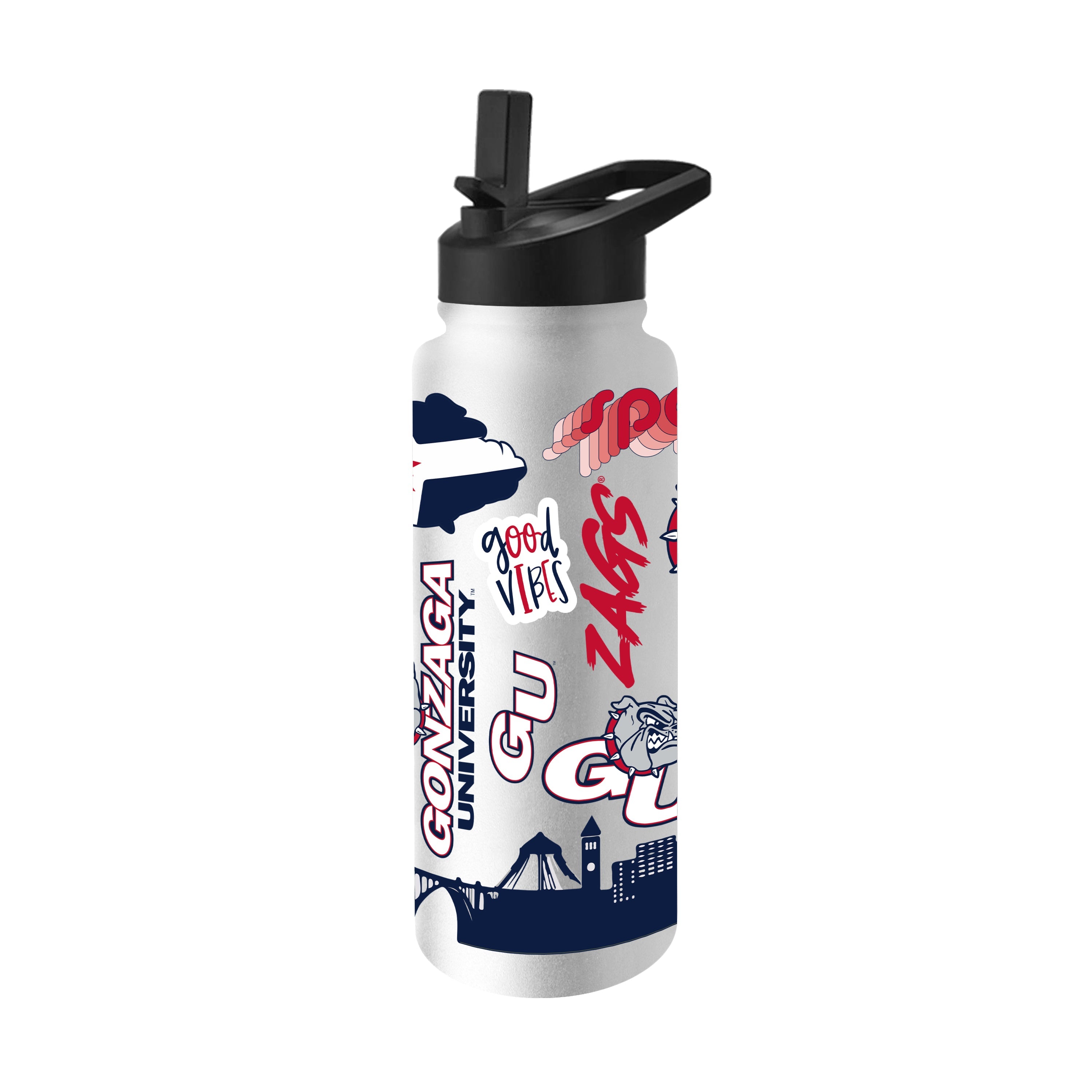 Gonzaga 34oz Native Quencher Bottle - Logo Brands