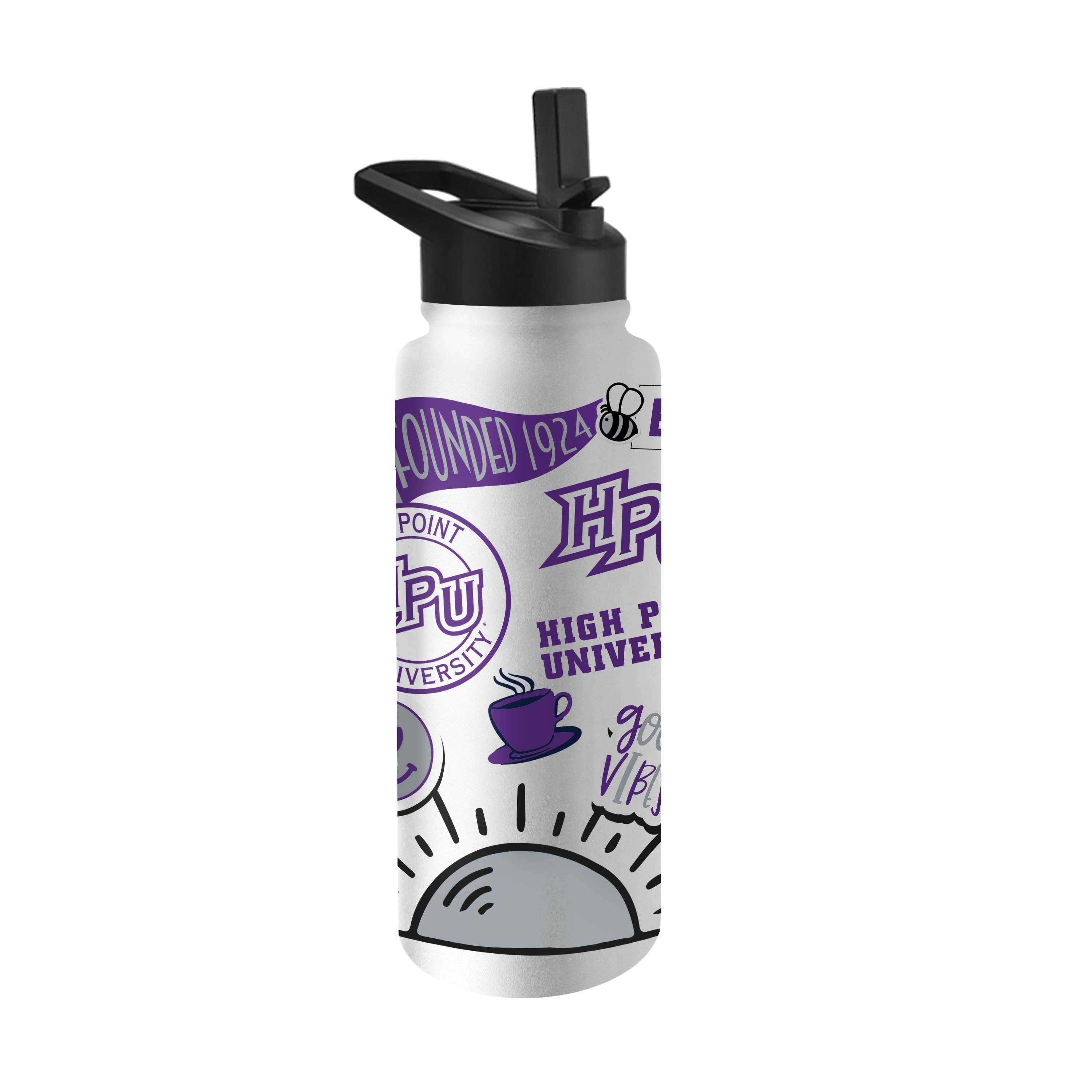 High Point 34oz Native Quencher Bottle - Logo Brands