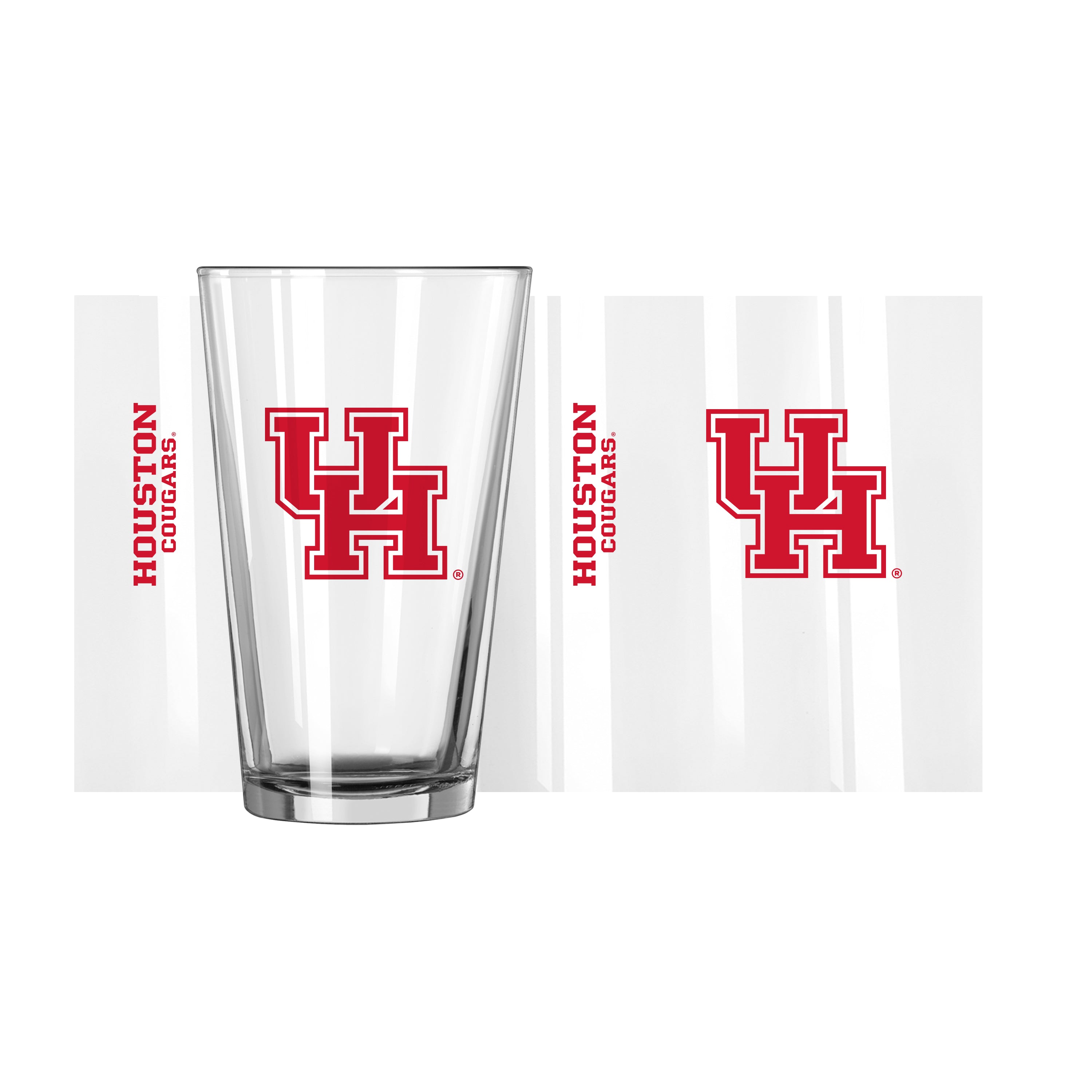 Houston 16 oz. Gameday Pint Glass