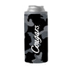 Houston Black Camo 12oz Slim Can Coolie