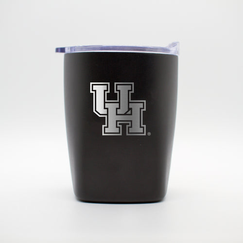 Product Image for Houston 10oz Black Etch Powdercoat Rocks Tumbler