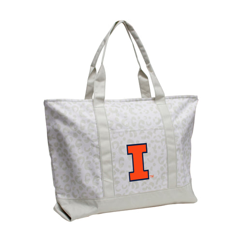 Product Image for Illinois Leopard Pattern Tote