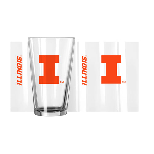 Product Image for Illinois 16 oz. Gameday Pint Glass