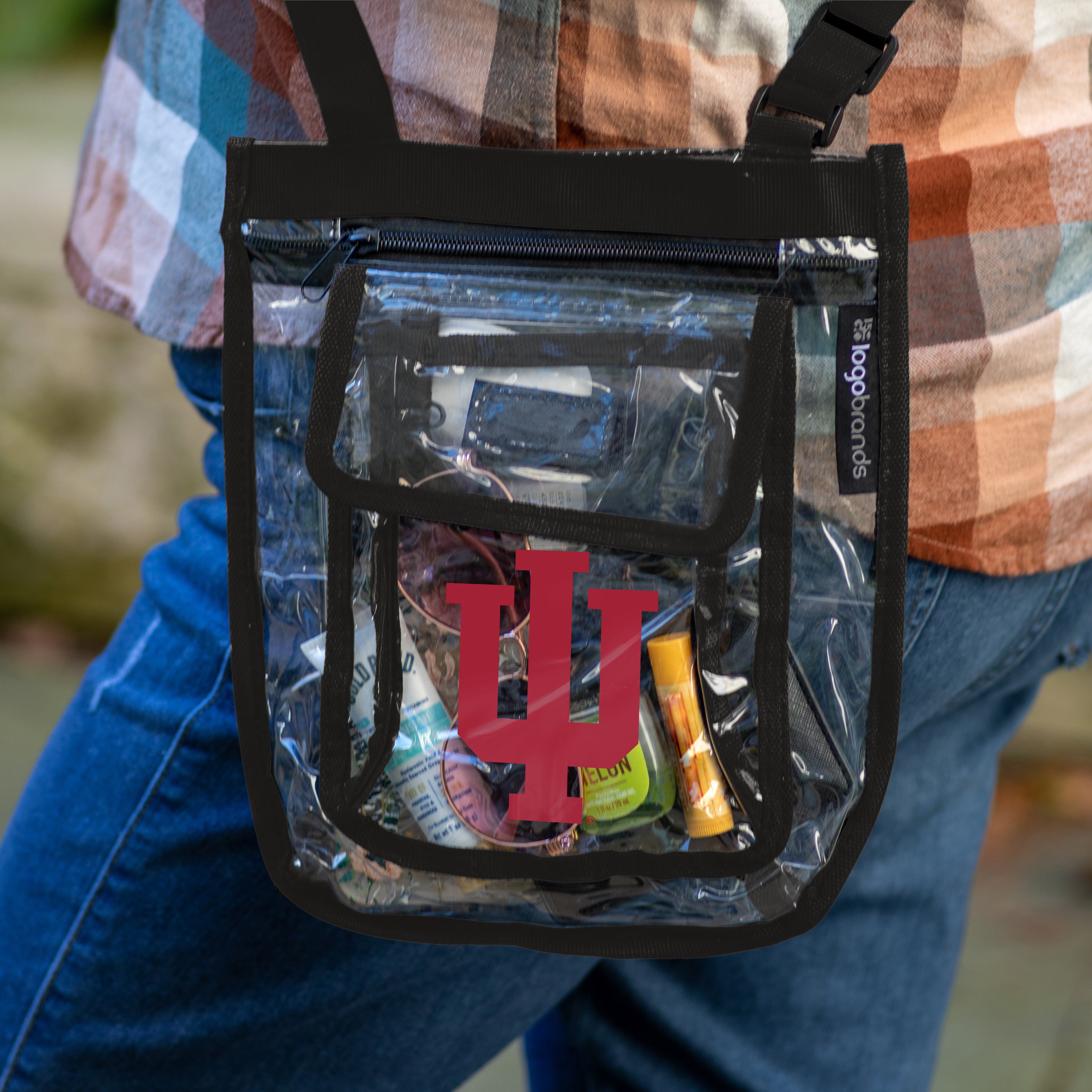 Indiana Gameday Clear Crossbody