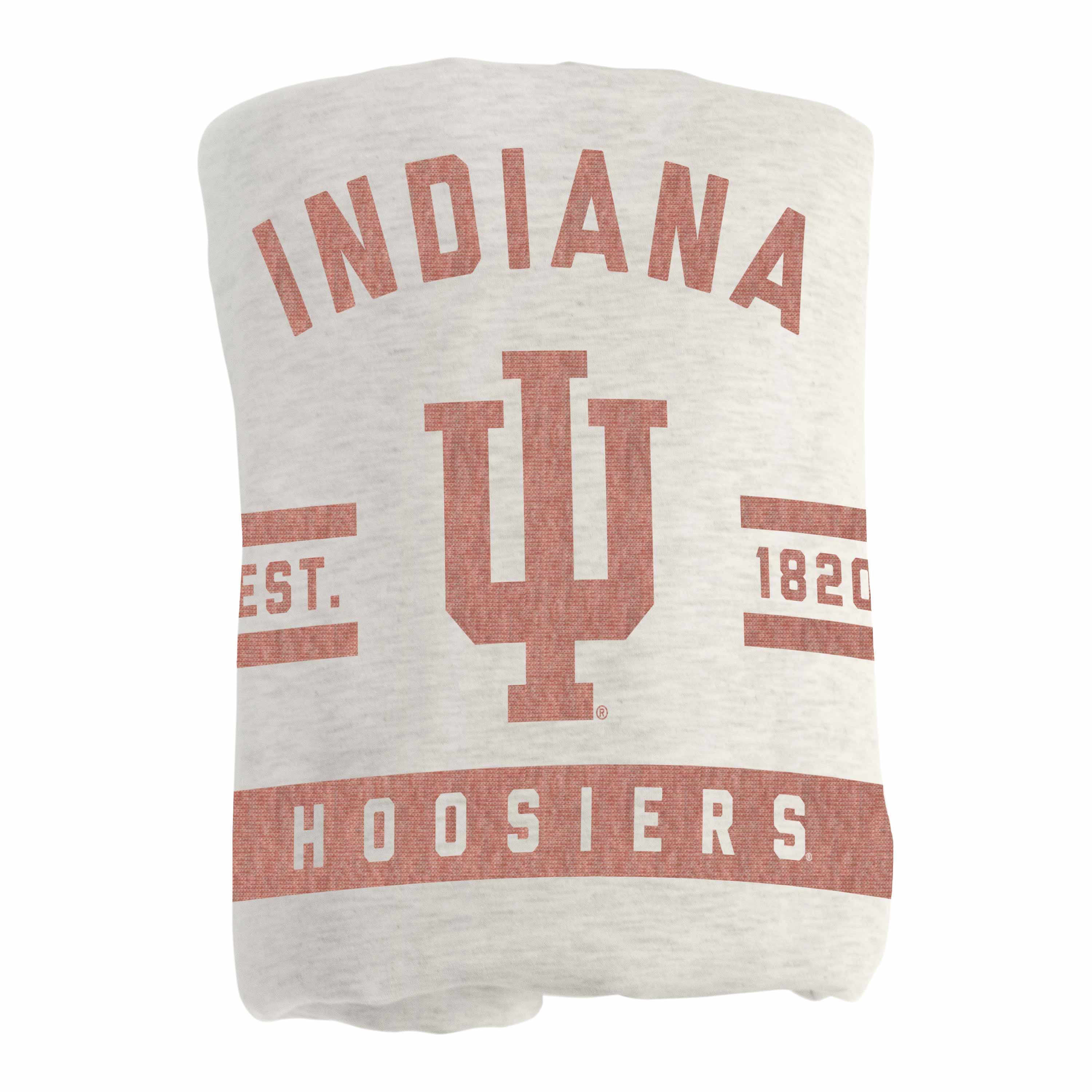 Indiana Oatmeal Sweatshirt Blanket - Logo Brands