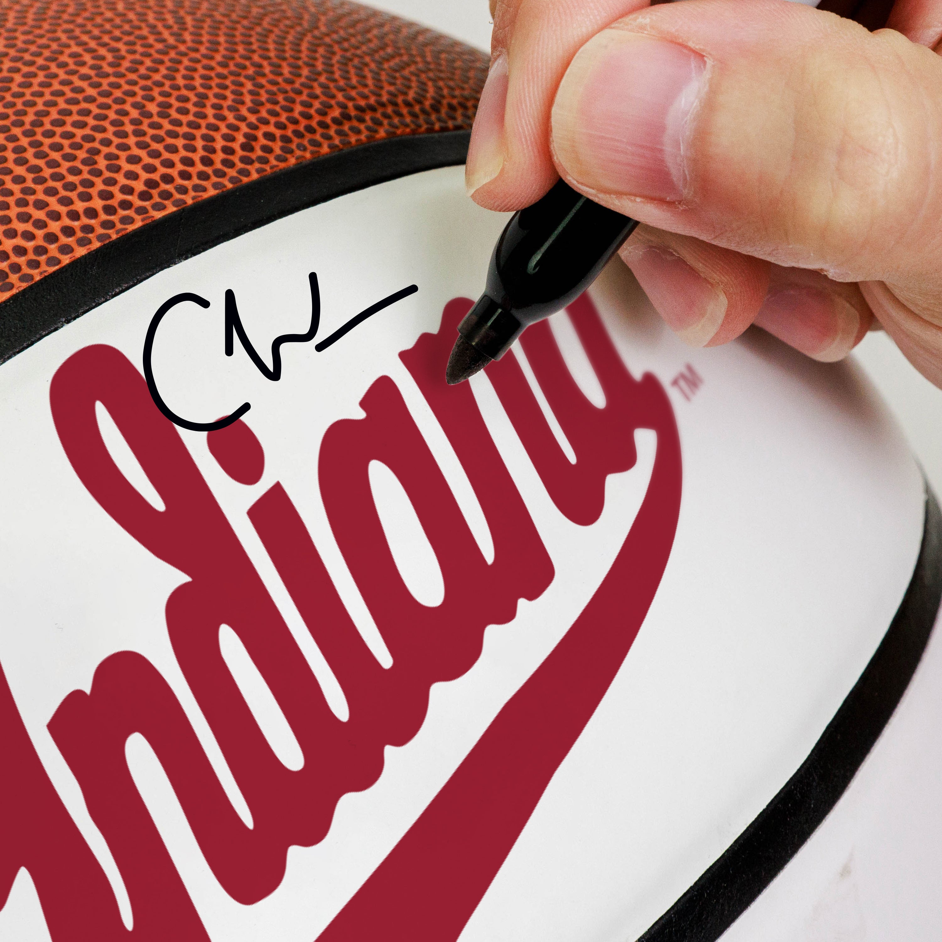 Indiana Official-Size Autograph Basketball