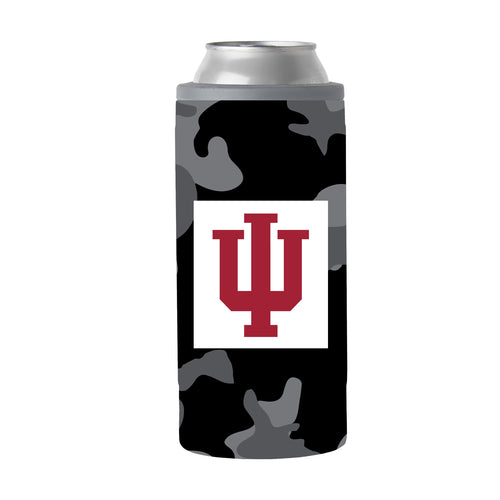 Product Image for Indiana Black Camo 12oz Slim Can Coolie