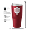 Indiana 30 oz. Flipside Powder Coat Tumbler