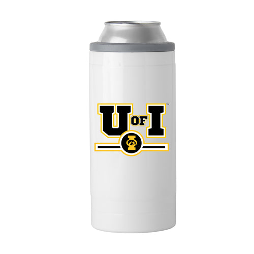Product Image for Iowa Letterman 12 oz Slim Can Coolie