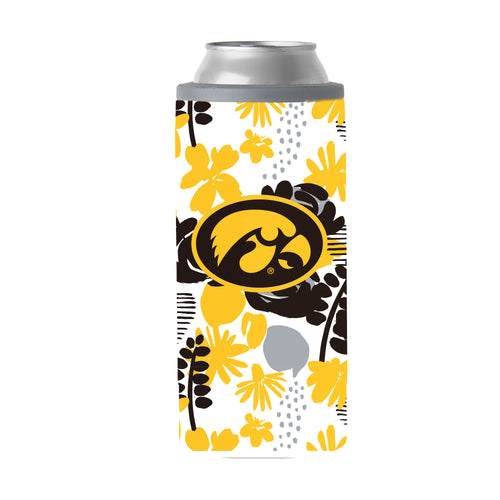 Product Image for Iowa 12oz Floral Slim Can Coolie
