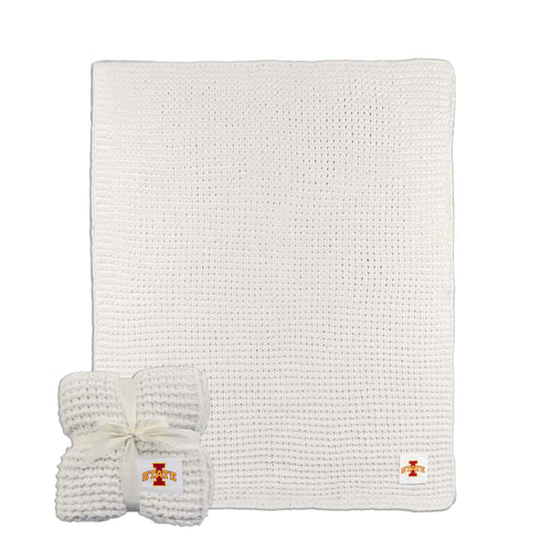 Product Image for Iowa State Cable Knit Throw 50x60
