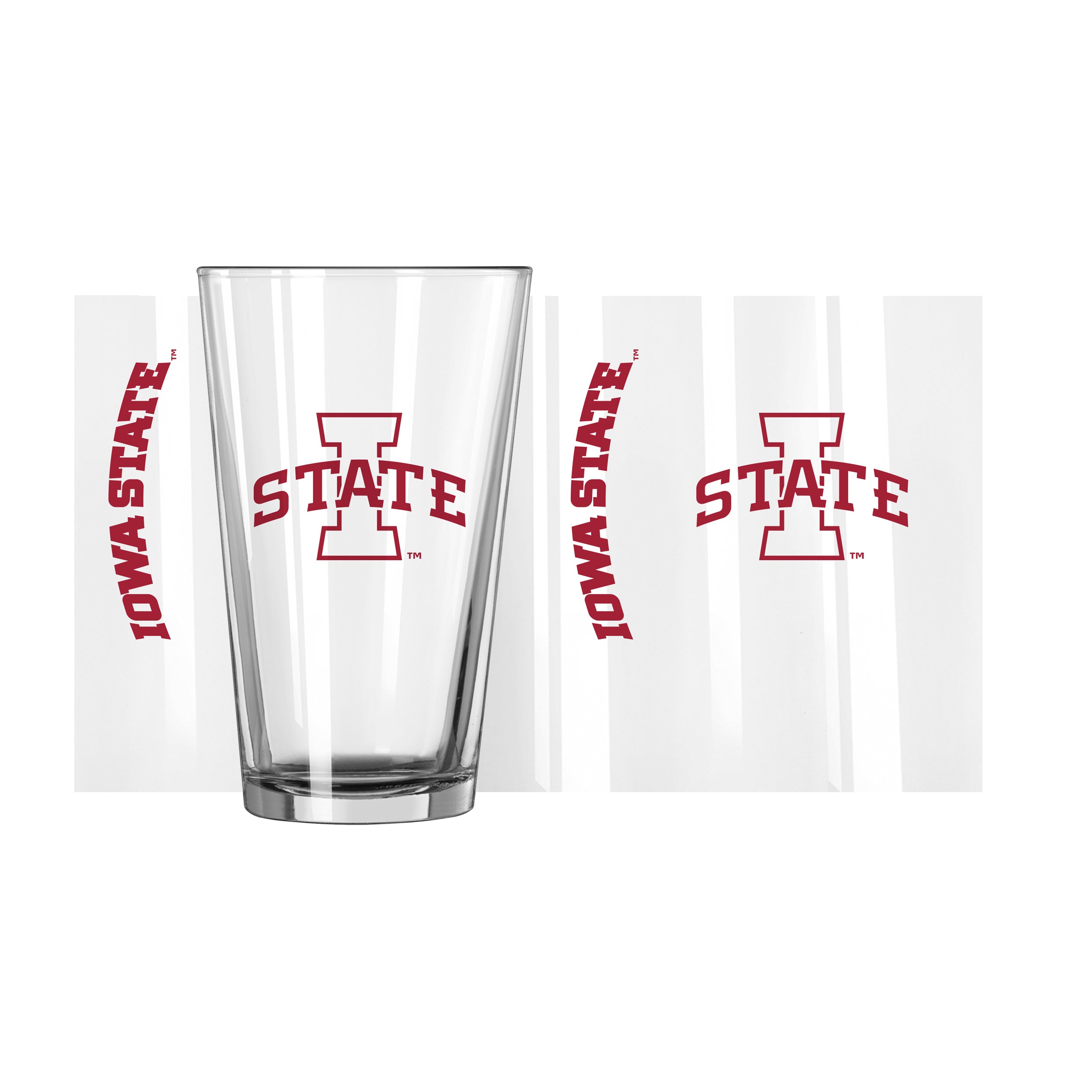 Iowa State 16 oz. Gameday Pint Glass