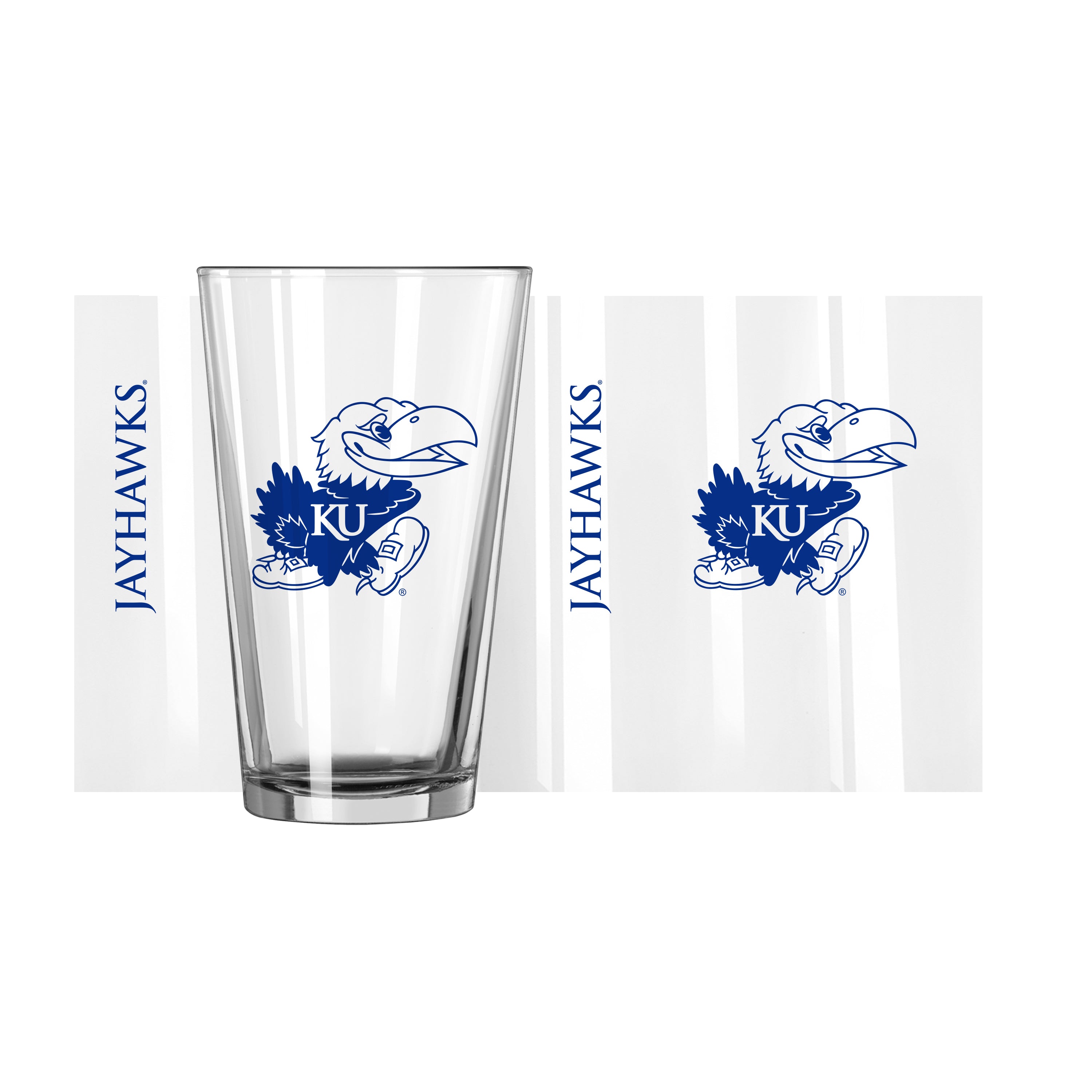 Kansas 16 oz. Gameday Pint Glass
